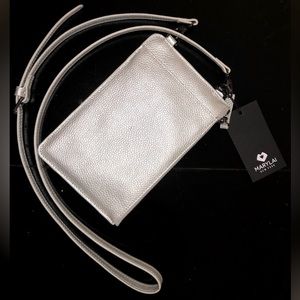 Marylai Silver Phone Crossbody